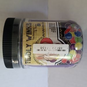 🥳3/20🥳  Channel Craft Tiddly Winks Game in a Jar - Purple Pouch
